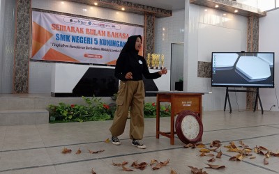 Semarak Bulan Bahasa SMKN 5 Kuningan
